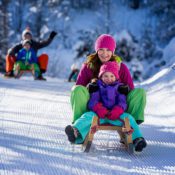 Rodeln – Winterurlaub in Filzmoos