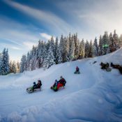 Rodeln – Winterurlaub in Filzmoos